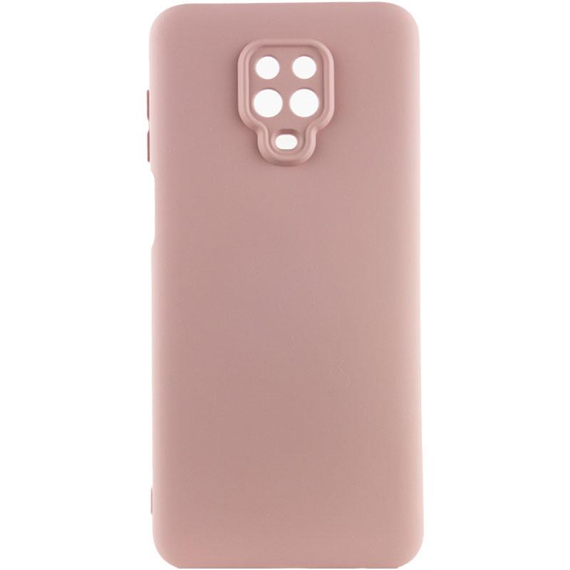 Противоударный чехол Silicone Cover Lakshmi Full Camera (AAA) для Xiaomi Redmi Note 9s / Note 9 Pro /Note 9 Pro Max Розовый / Pink Sand