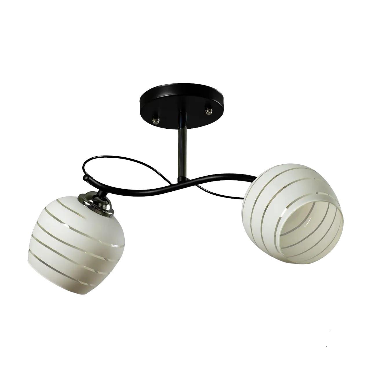 Люстра стельова Sirius на 2 плафона (19509/2)