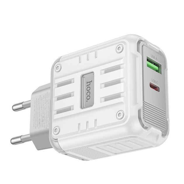 Зарядное устройство Hoco C136A МЗП USB-C/USB PD/QC 45W (32082875)