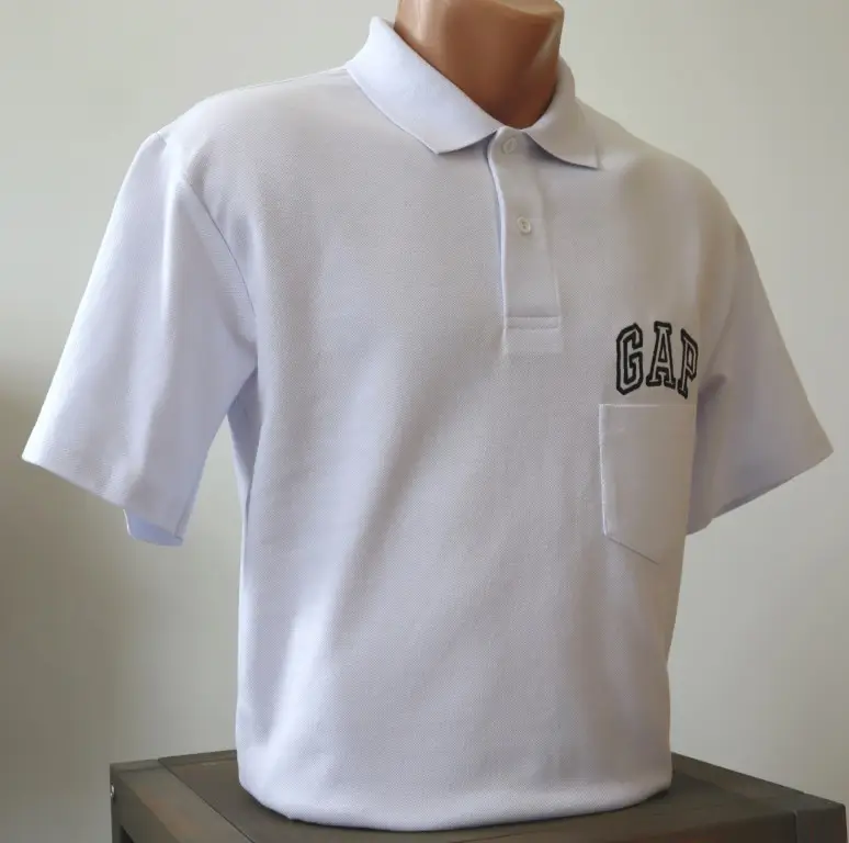 Футболка-поло мужская с вышивкой GAP лакоста М (0001829-M) - фото 4 Футболка-поло мужская с вышивкой GAP лакоста М (0001829-M) - фото 4