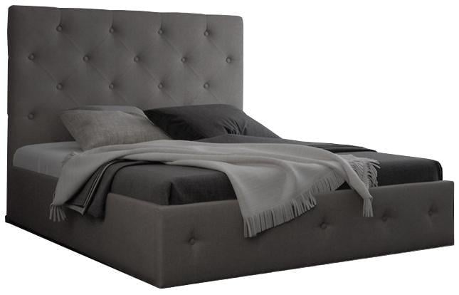 Кровать Лафеста 180х200 см с подъемным механизмом Allure Grey
