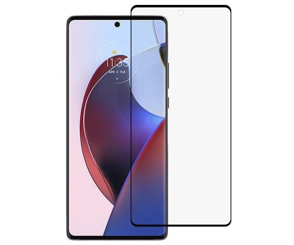 Закаленное защитное стекло 3D Full Screen Tempered Glass для ZTE Axon 30 Ultra 5G, Black