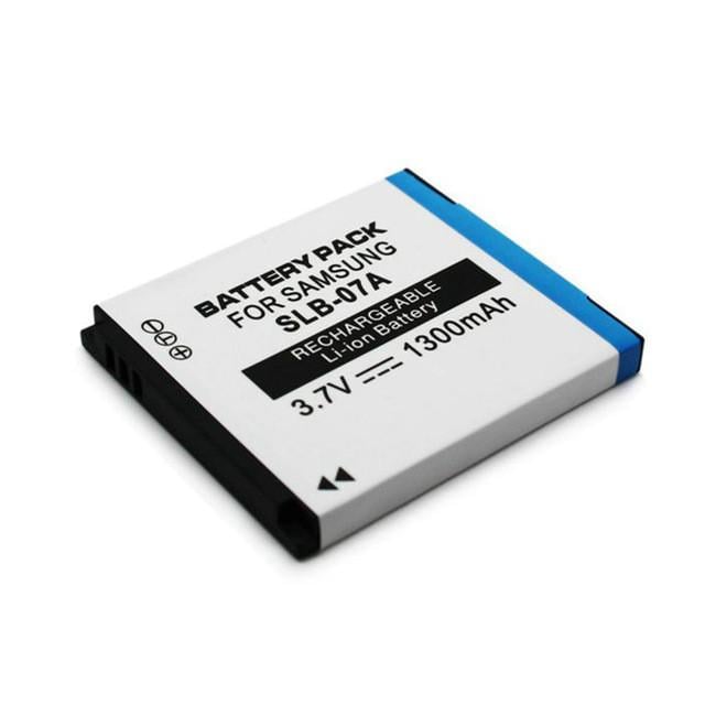 Аккумулятор SLB-07A SLB-07 SLB-07B SLB-07EP аналог для камер Samsung 1300 ма