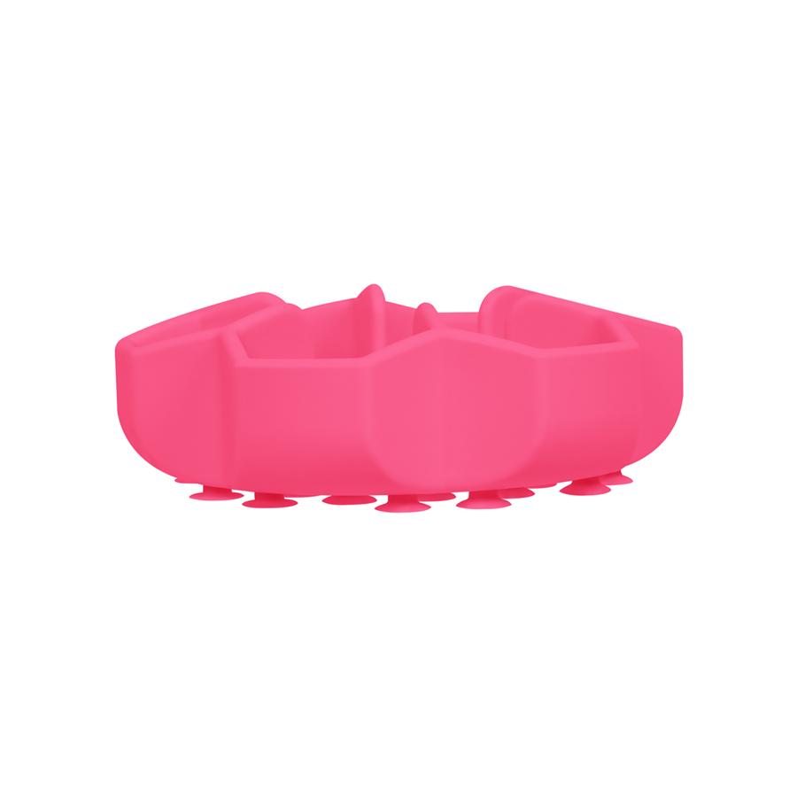 Миска силиконовая Waudog для медленного кормления кошек собак 450 мл Pink (23537) - фото 2 Миска силиконовая Waudog для медленного кормления кошек собак 450 мл Pink (23537) - фото 2