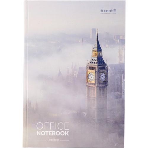 Записна книга Axent London A4 у клітинку 192 арк. (8423-21-A) Записна книга Axent London A4 у клітинку 192 арк. (8423-21-A)