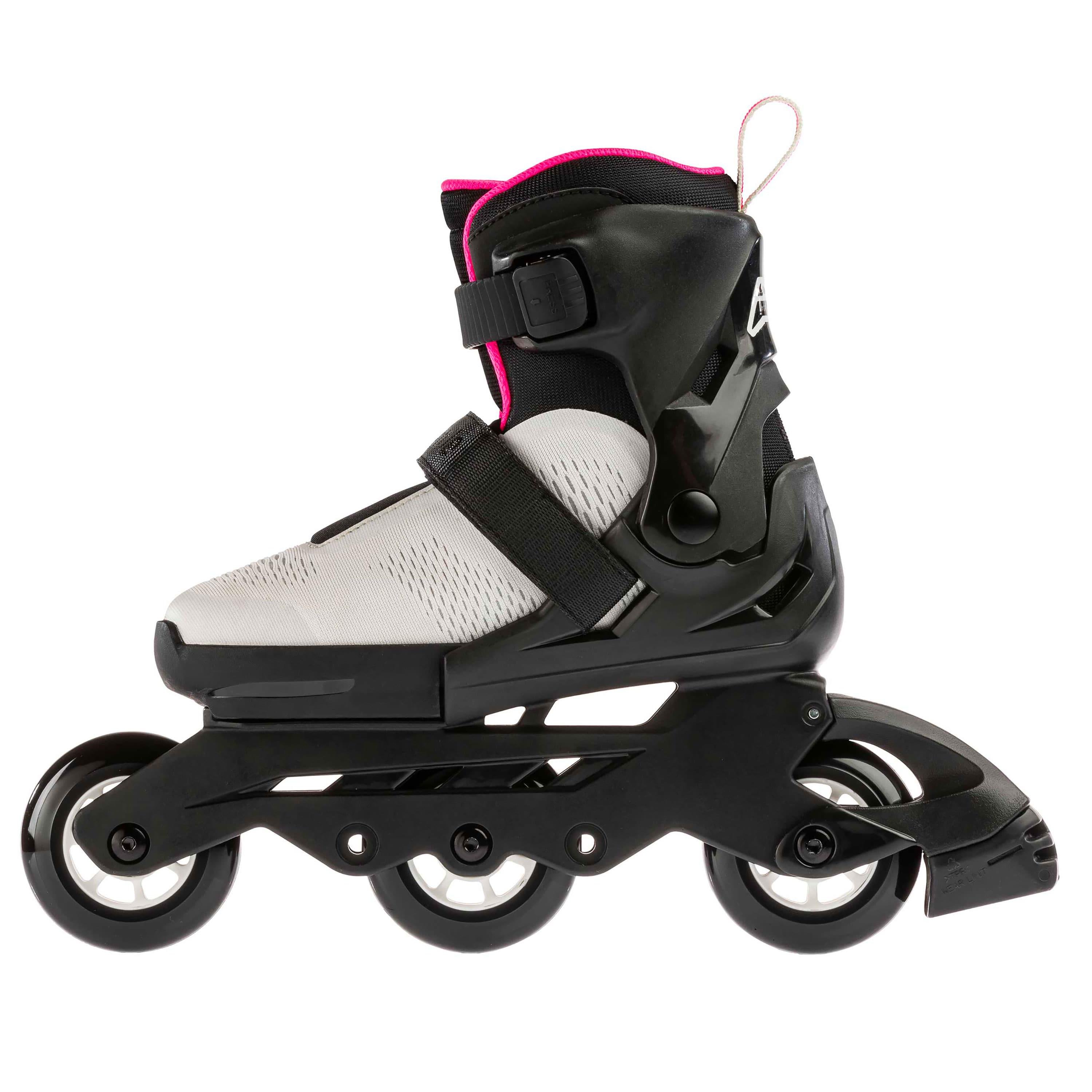 Дитячі ролики Rollerblade Microblade 3wd Free G 2021 р. 28-32 Рожевий/Білий/Чорний - фото 3