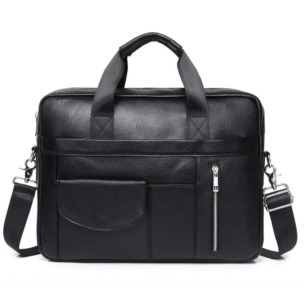 Портфель чоловічий Lorian з натуральної шкіри з відділенням для ноутбука Чорний (LR 251116-black) Портфель чоловічий Lorian з натуральної шкіри з відділенням для ноутбука Чорний (LR 251116-black)