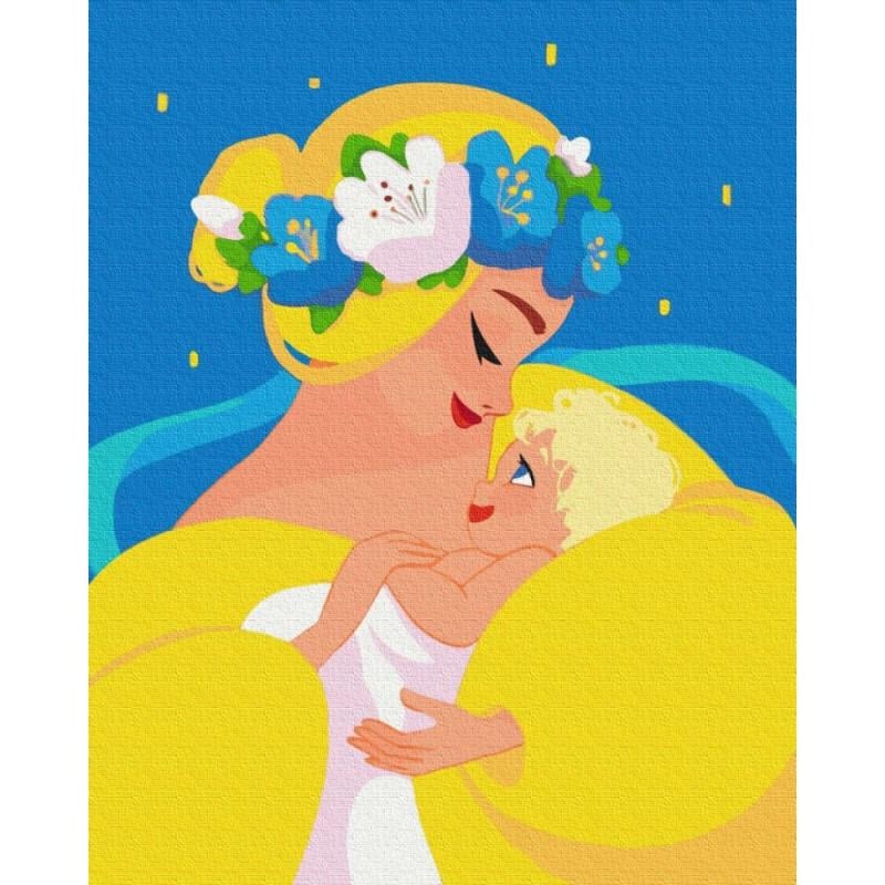 Картина по номерам Brushme Ненькая Украина 40х50 см (BS53134)