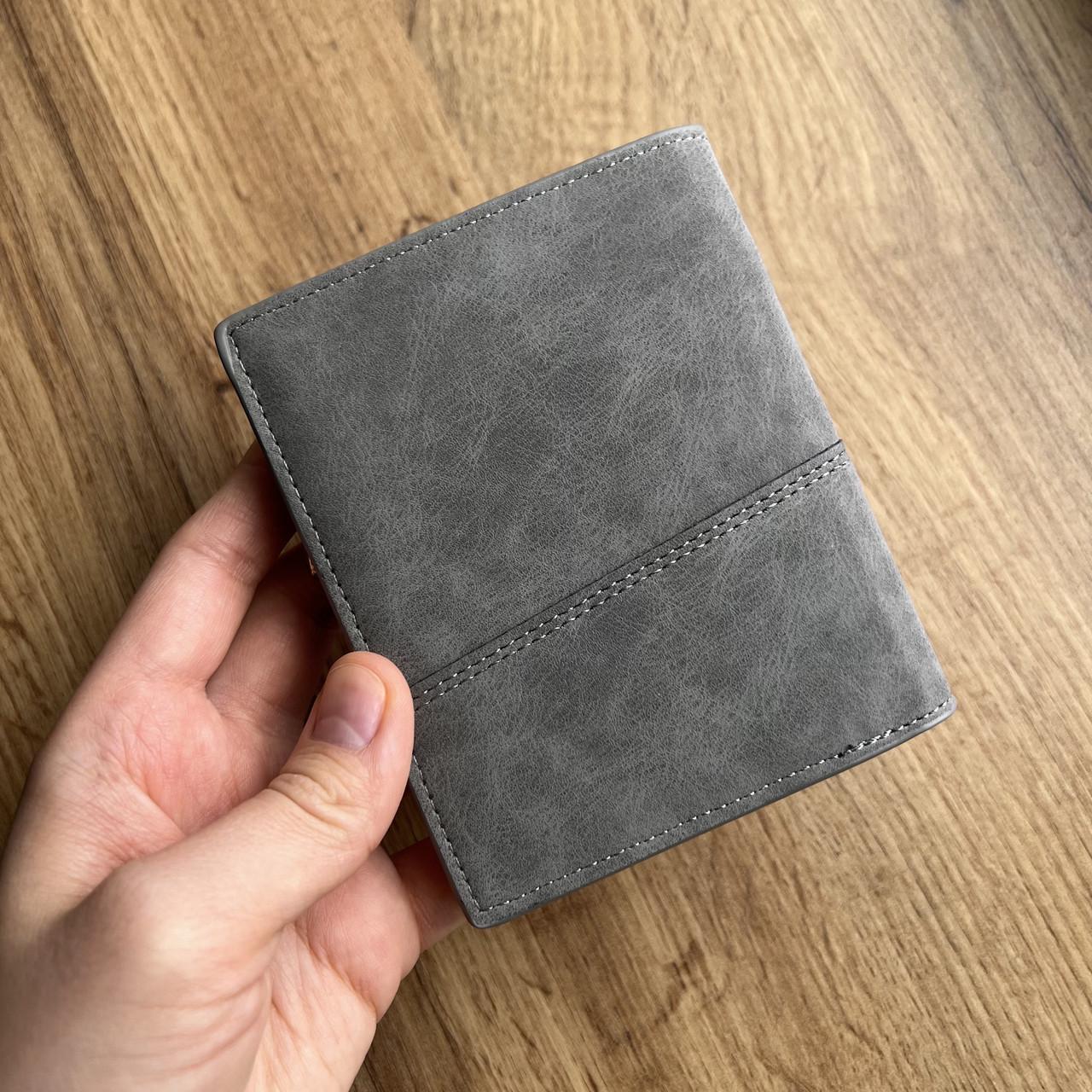 Кошелек вертикальный с монетницей Baellerry Серый (w022-4) - фото 6 Кошелек вертикальный с монетницей Baellerry Серый (w022-4) - фото 6