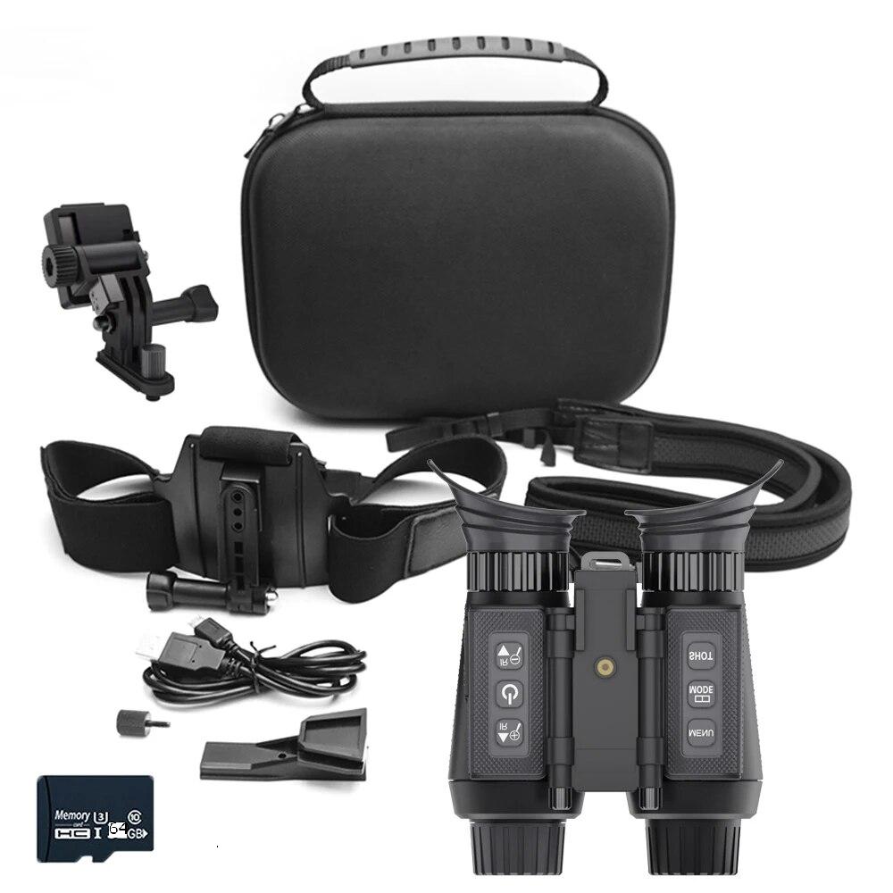 Прилад нічного бачення Night Vision NV8300 Super Light HD 36MP 3D до 500 м FMA L4G24 з картою пам'яті 64 Гб - фото 2