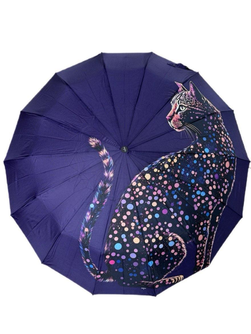 Парасолька жіноча автоматична Три Слона 14 спиць антивітер (272)