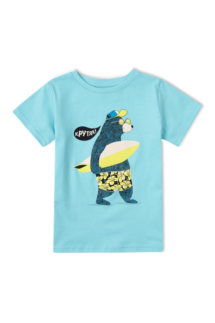 Футболка KRAKO 74-80 см Голубой (77303)