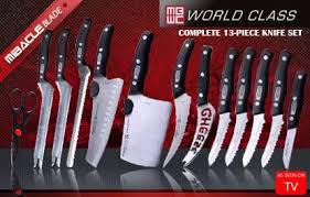 Набір кухонних ножів Диво-ножі Mibacle Blade World Class - фото 4