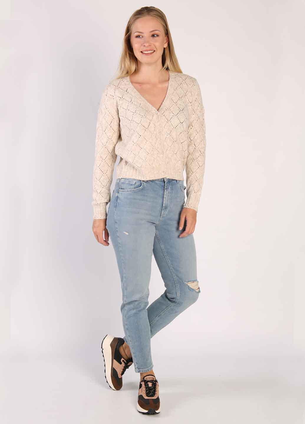 Джинсы Pieces S Голубой (17111771b51)