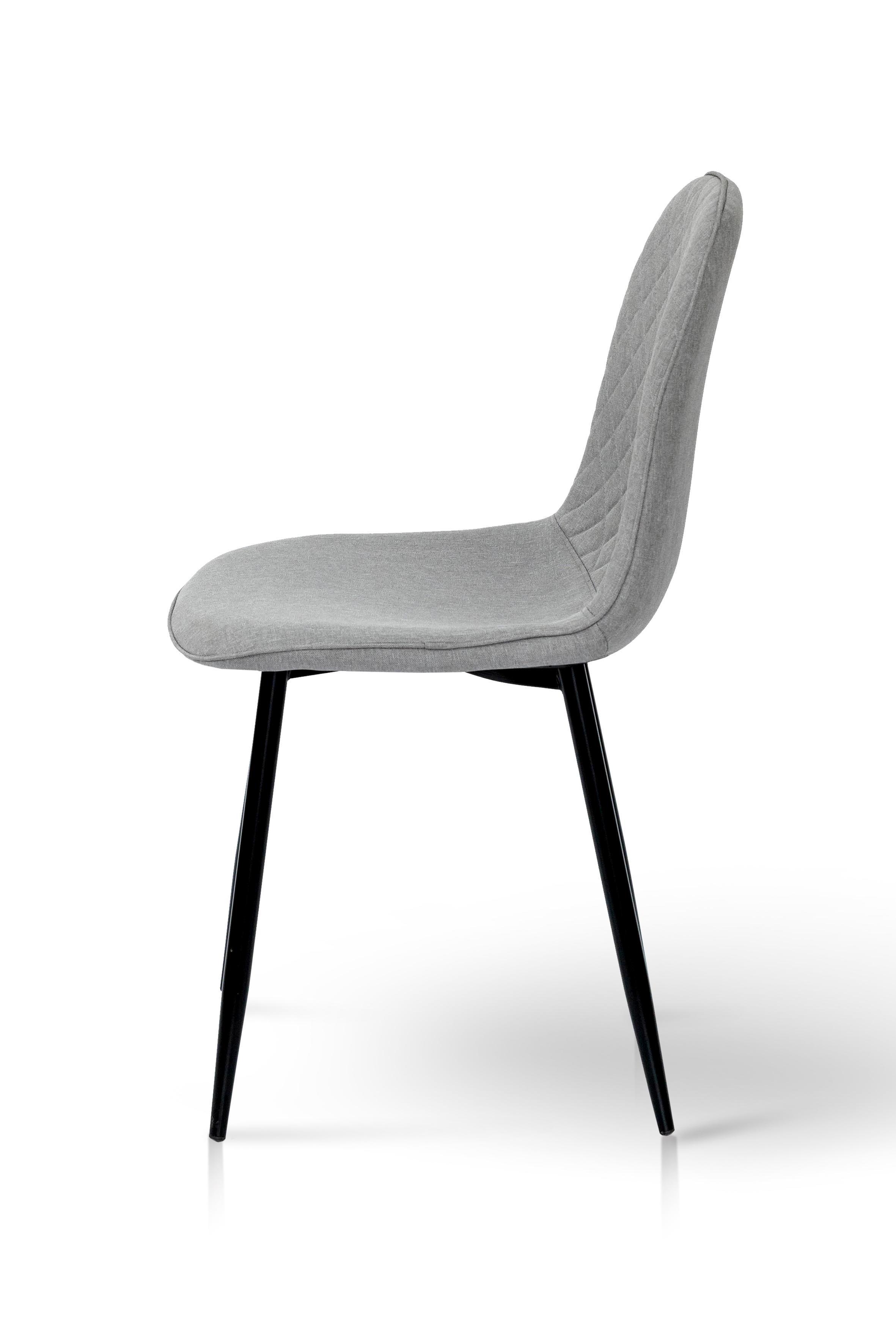 Стілець для кухні та вітальні ГРЕЙС Марс 430х860х490 мм Чорний/Сірий (GAА0056397) - фото 3 Стілець для кухні та вітальні ГРЕЙС Марс 430х860х490 мм Чорний/Сірий (GAА0056397) - фото 3