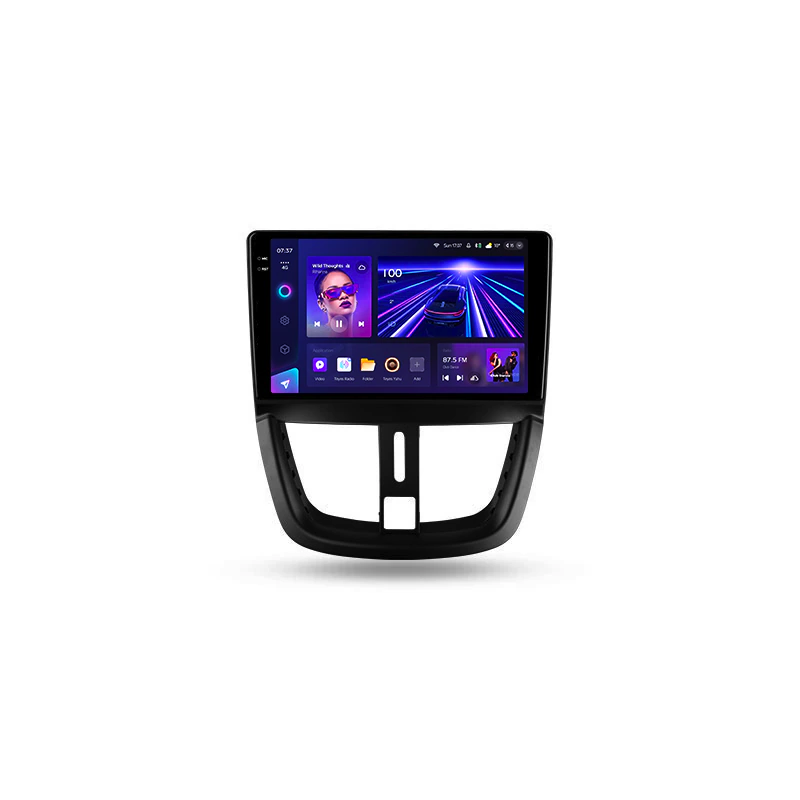Автомагнитола штатная Teyes для Peugeot 207 2006-2015 Android CC3 2K 4/64G Wi-Fi/4G