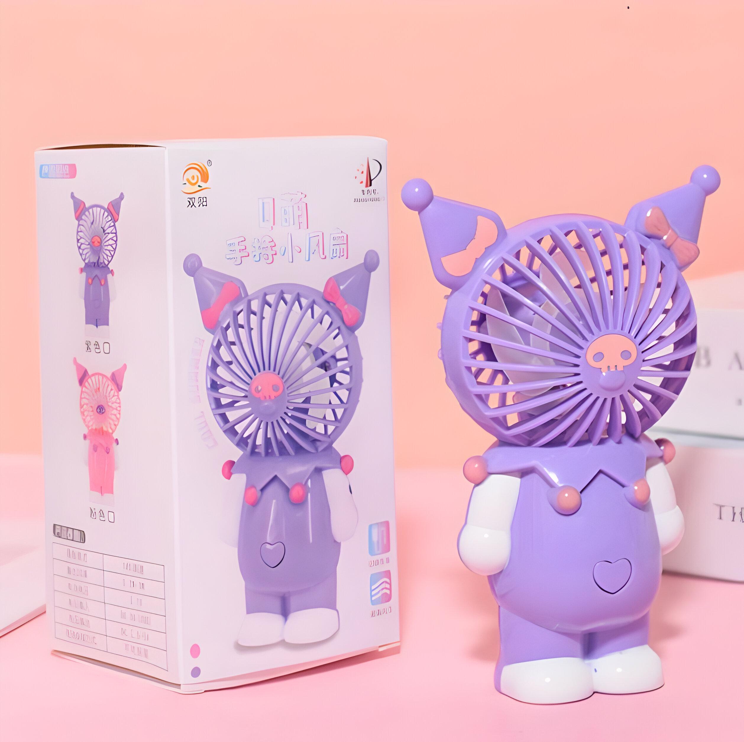 Дитячий вентилятор Куромі Бузковий (6829) - фото 4