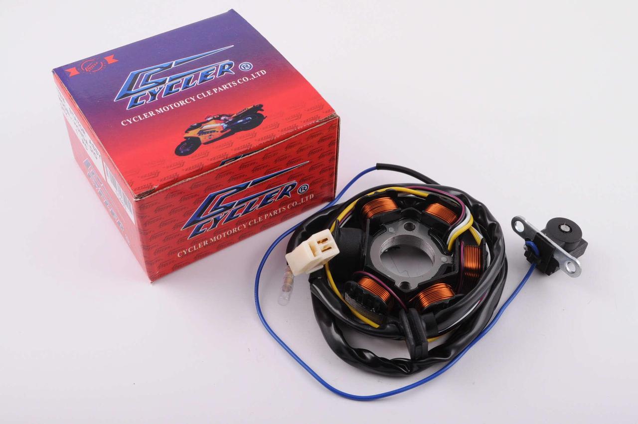 Статор генератора CYCLER Honda LEAD 90 5+1 котушок (2329794907)