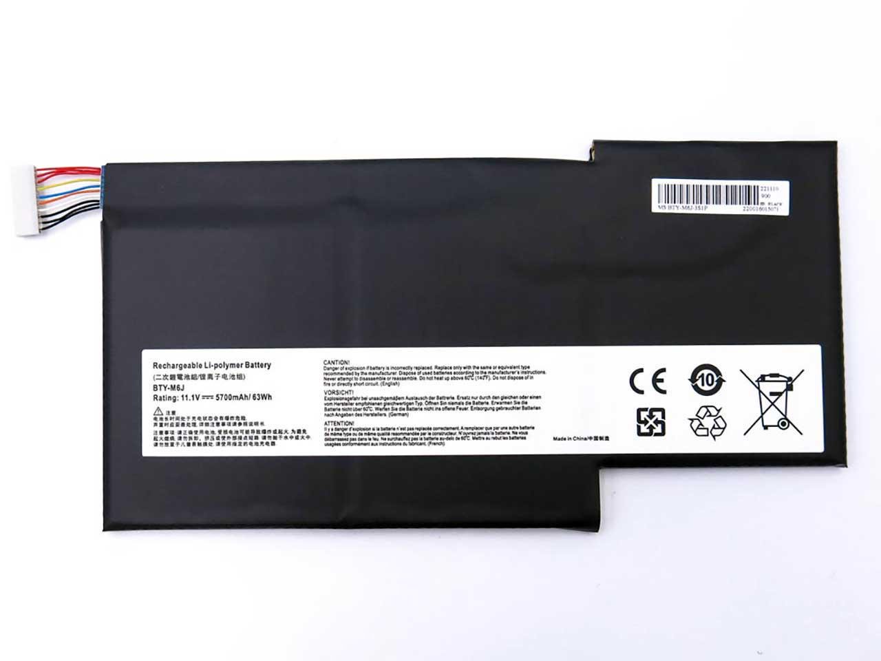Акумулятор для ноутбука MSI Bravo 15 A4DCR 5700 mAh 114V 65 Wh - фото 2