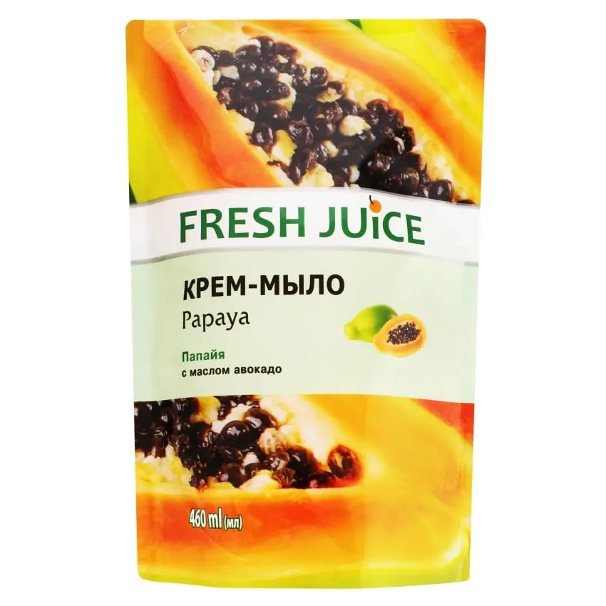 Крем-мыло Fresh Juice Papaya дой-пак 460 мл (914638)