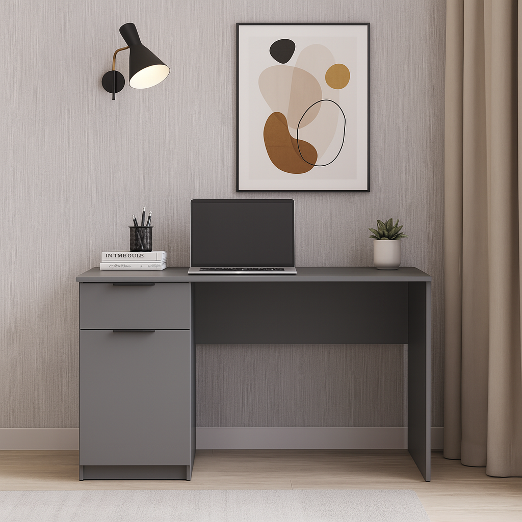 Стол письменный СП3 1Я1Д SENAM 750х1100х500 мм ДСП Серая мышка