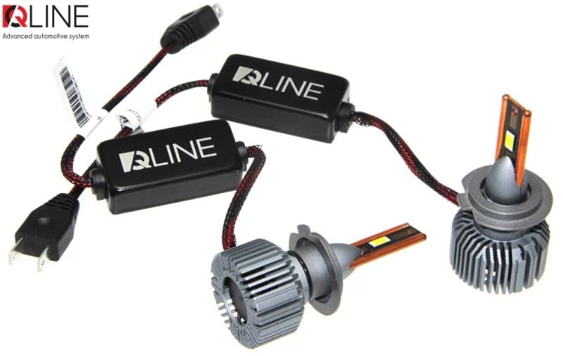 Автолампи Qline Ultra LED +200% 55W H7 6000K 2 шт. - фото 3 Автолампи Qline Ultra LED +200% 55W H7 6000K 2 шт. - фото 3
