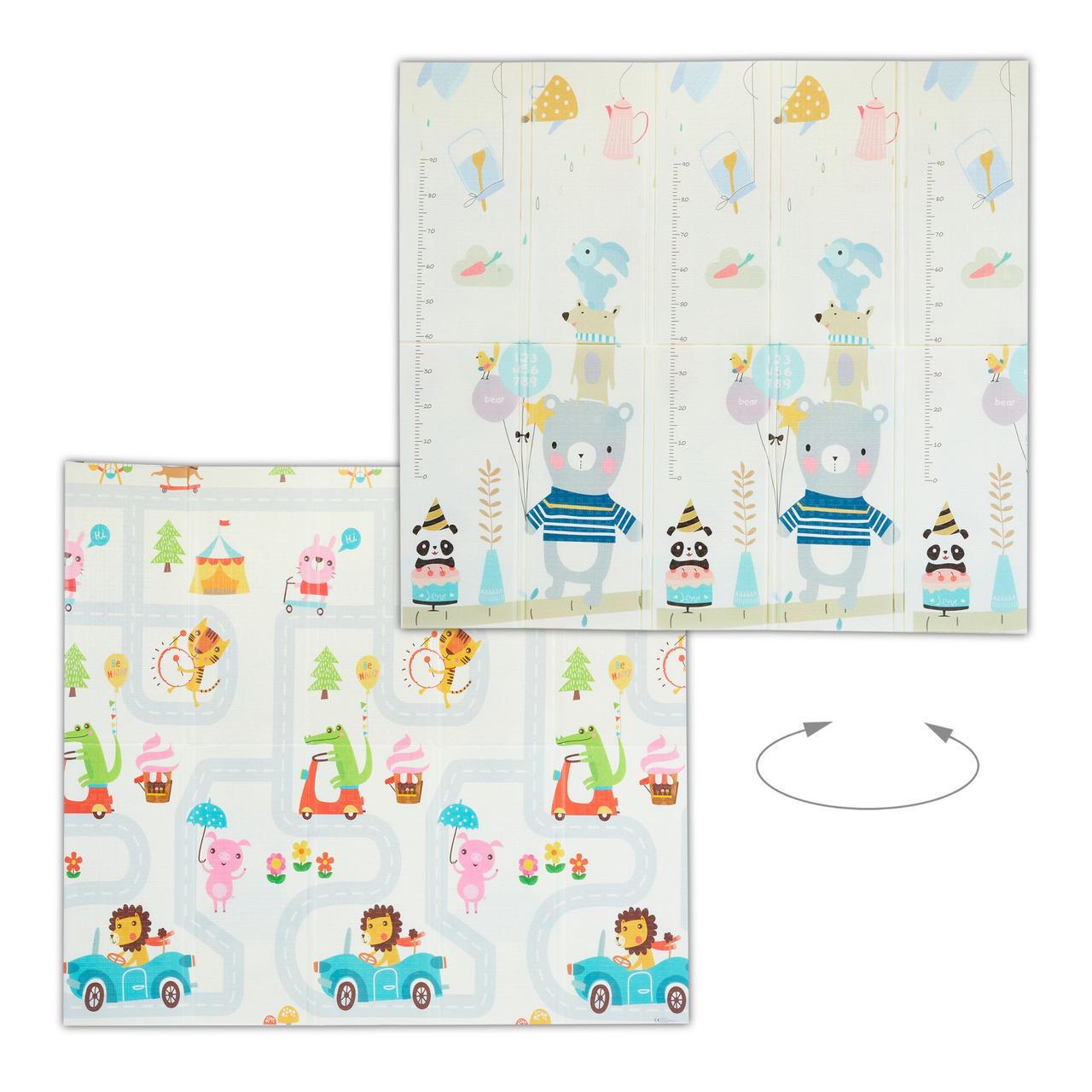 Коврик детский поролоновый складной Животные 195x175 см - фото 7 Коврик детский поролоновый складной Животные 195x175 см - фото 7