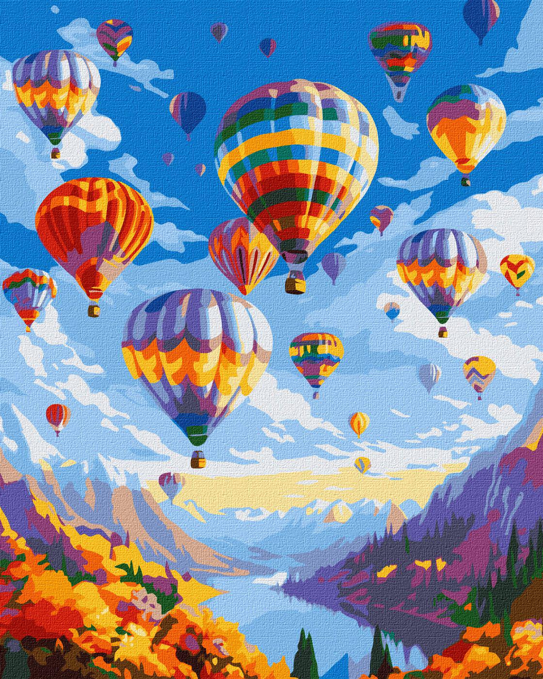 Картина за номерами Ідейка Магічний політ 40x50 см (KHO6332)