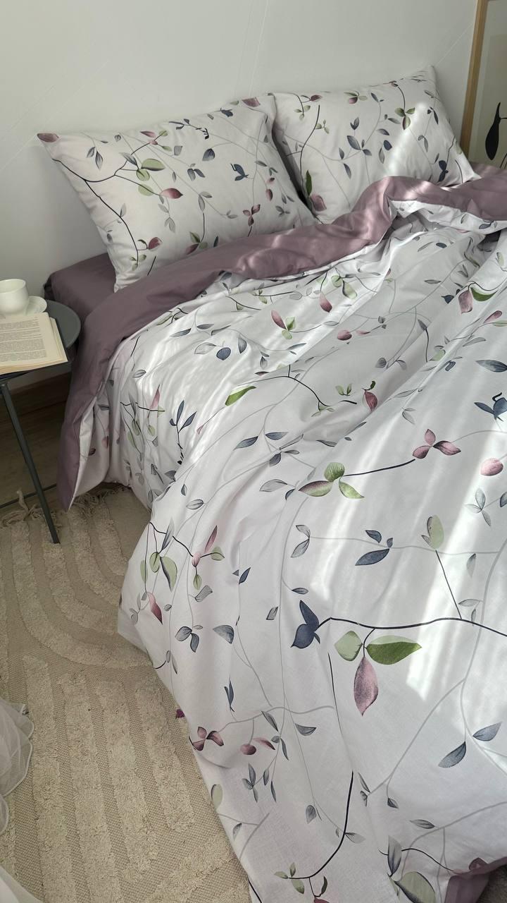 Постельное белье на резинке Муза евро/хлопок (2054)