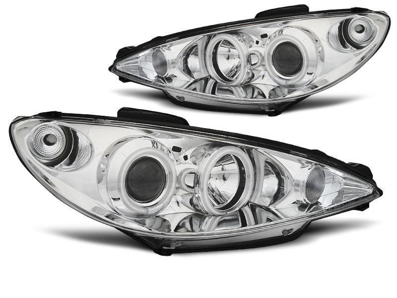 Автомобильные фары передние Peugeot 206 2002-2006 (3021337254)