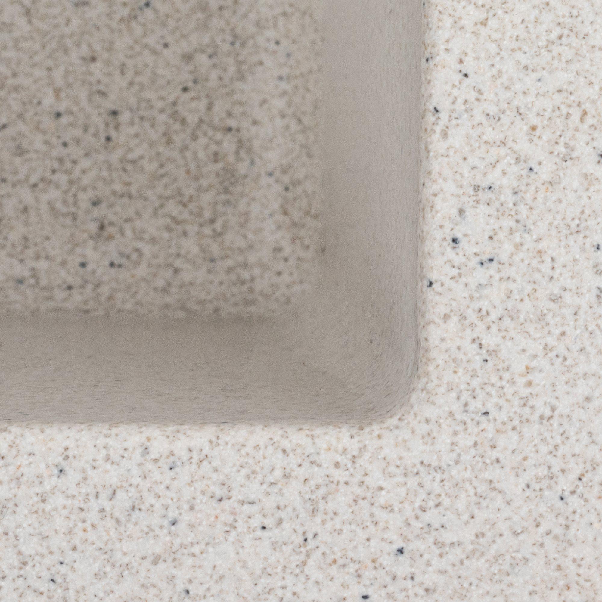 Мойка для кухни гранитная Platinum 4040 RUBA матовая в точку Белый - фото 7 Мойка для кухни гранитная Platinum 4040 RUBA матовая в точку Белый - фото 7