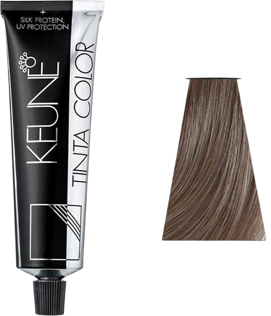 Краска для волос стойкая Keune Tinta Color 8.21 Pearl Ash Light Blond 60 мл