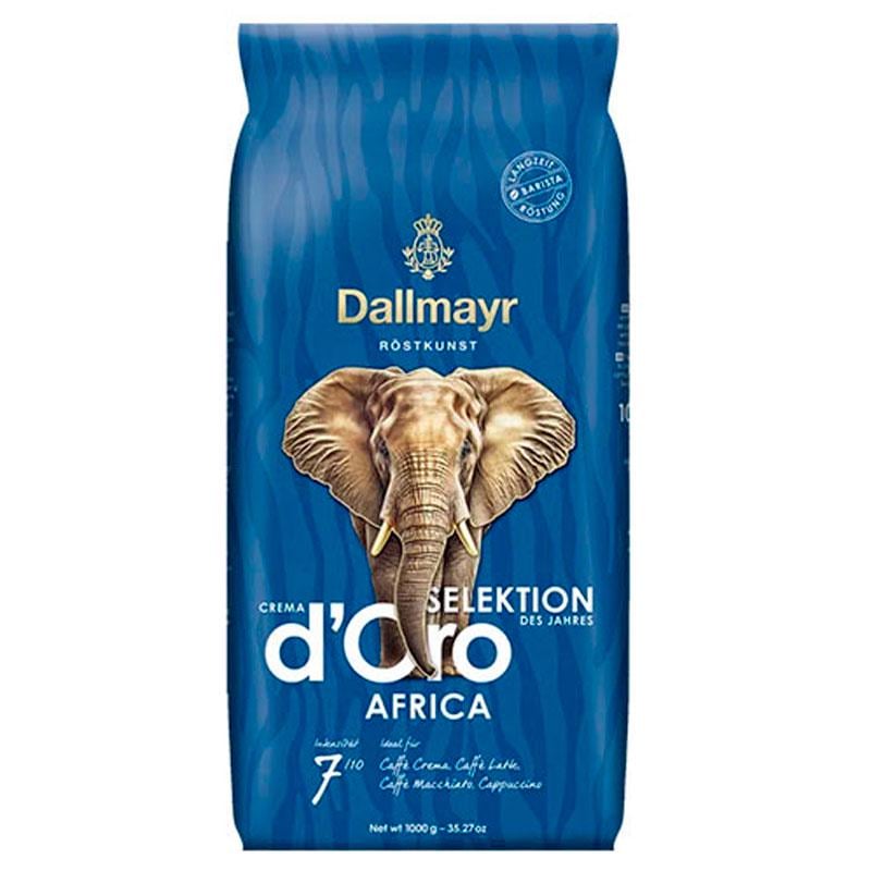 Кофе зерновой Dallmayr Crema D'Oro Africa Selektion Des Jahres 1 кг (20935666)