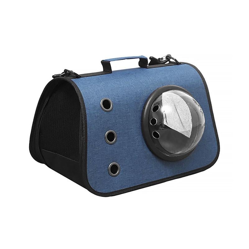 Сумка-переноска Taotaopets 254405 Dark Blue контейнер для кошек с иллюминатором 40x25x25 cm Сумка-переноска Taotaopets 254405 Dark Blue контейнер для кошек с иллюминатором 40x25x25 cm
