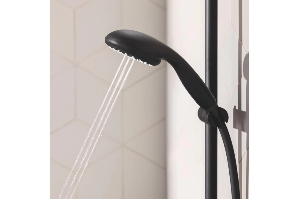 Набір змішувачів для ванної кімнати Grohe QuickFix Start UA303301MQ 3в1 Black (374071) - фото 8