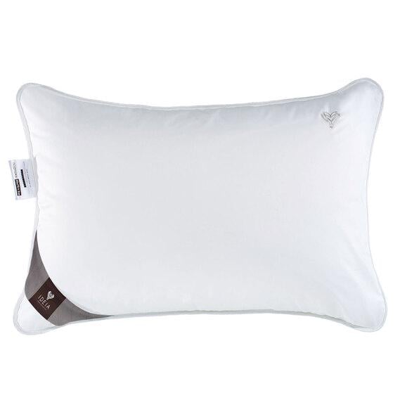 Подушка IDEIA Super Soft Premium два чехла с молнией искусственный пух/хлопок 50х70 см (10293)