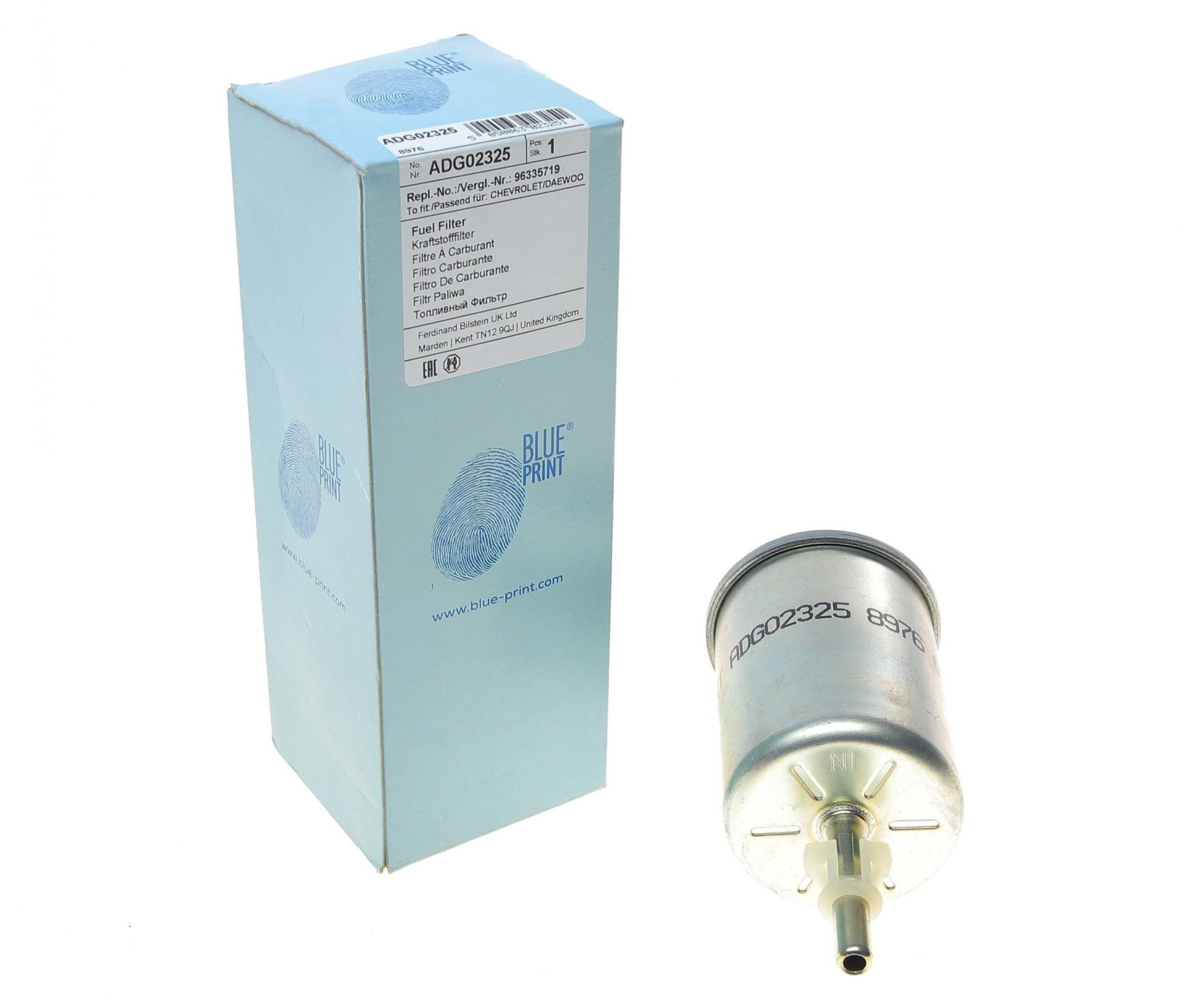 Фильтр топливный BLUE PRINT для Chevrolet Epica 2,0-2,5 04-11/Lacetti 1,4-1,8 03-13/Matiz 0,8-1,0 00-14 (ADG02325)