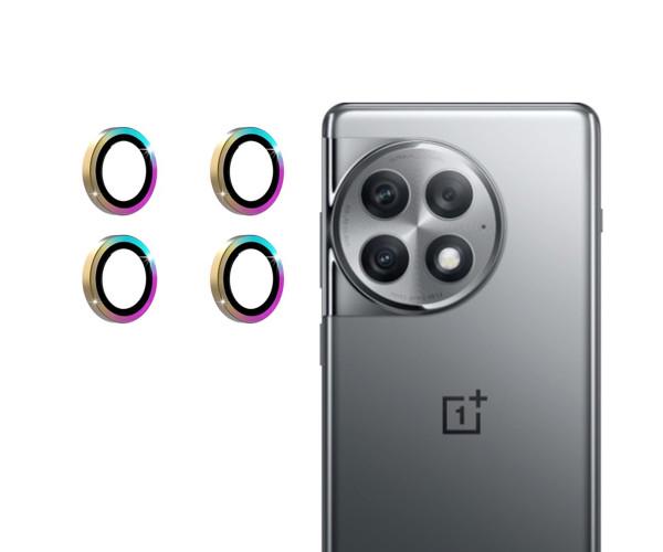 Защитное стекло с рамкой CD Pattern для Oneplus Ace 2 Pro​​ на заднюю камеру Разноцветный