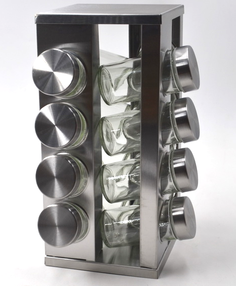 Набор для специй на подставке Benson BN-175 17 шт