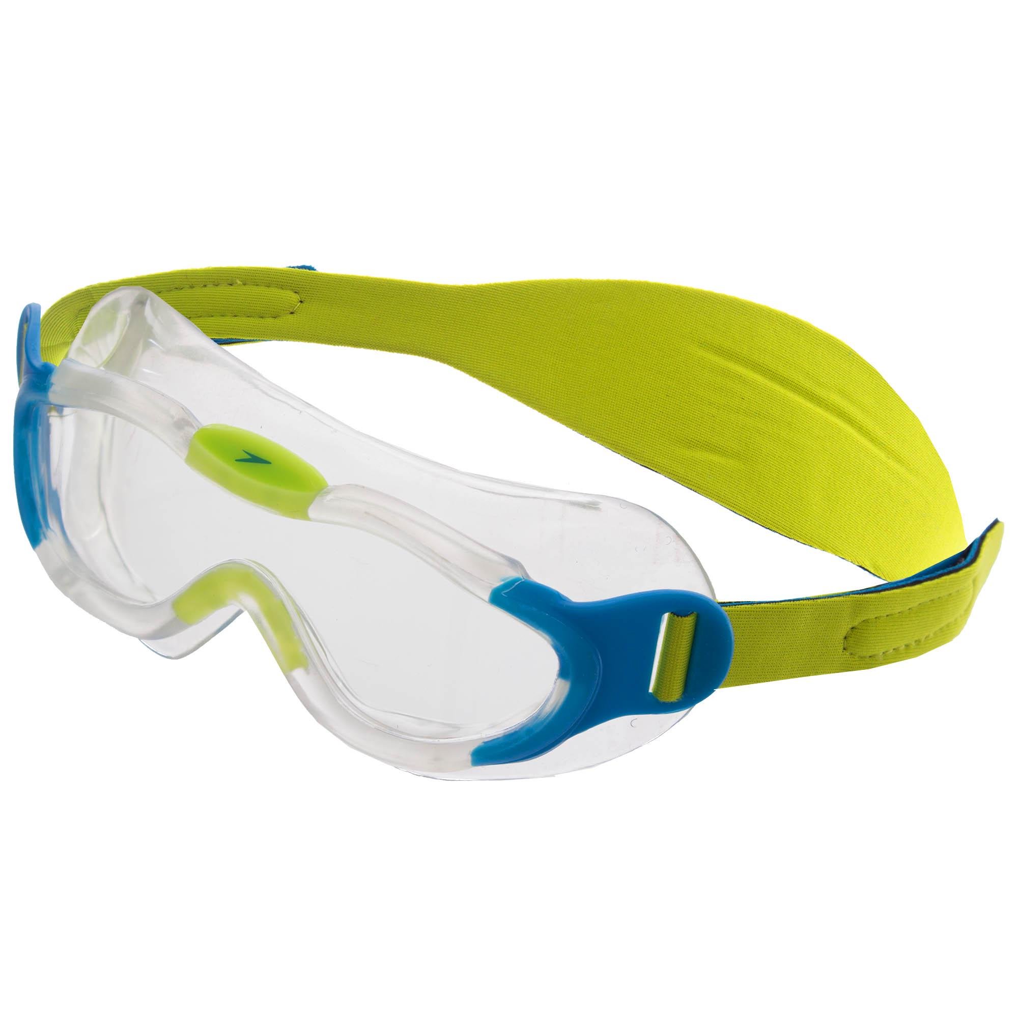 Окуляри для плавання дитячі SPEEDO SEA SQUAD MASK 8087638029 Синій/Зелений (NA003797)