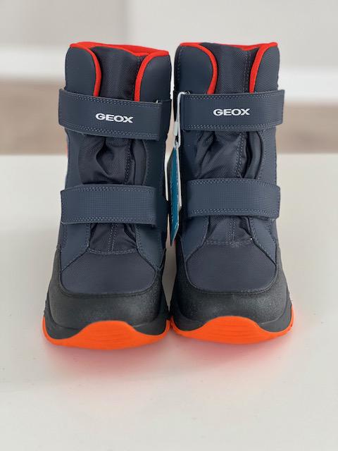 Ботинки зимние Geox J Sentiero р. 39 Navy/Orange (20070622) - фото 6