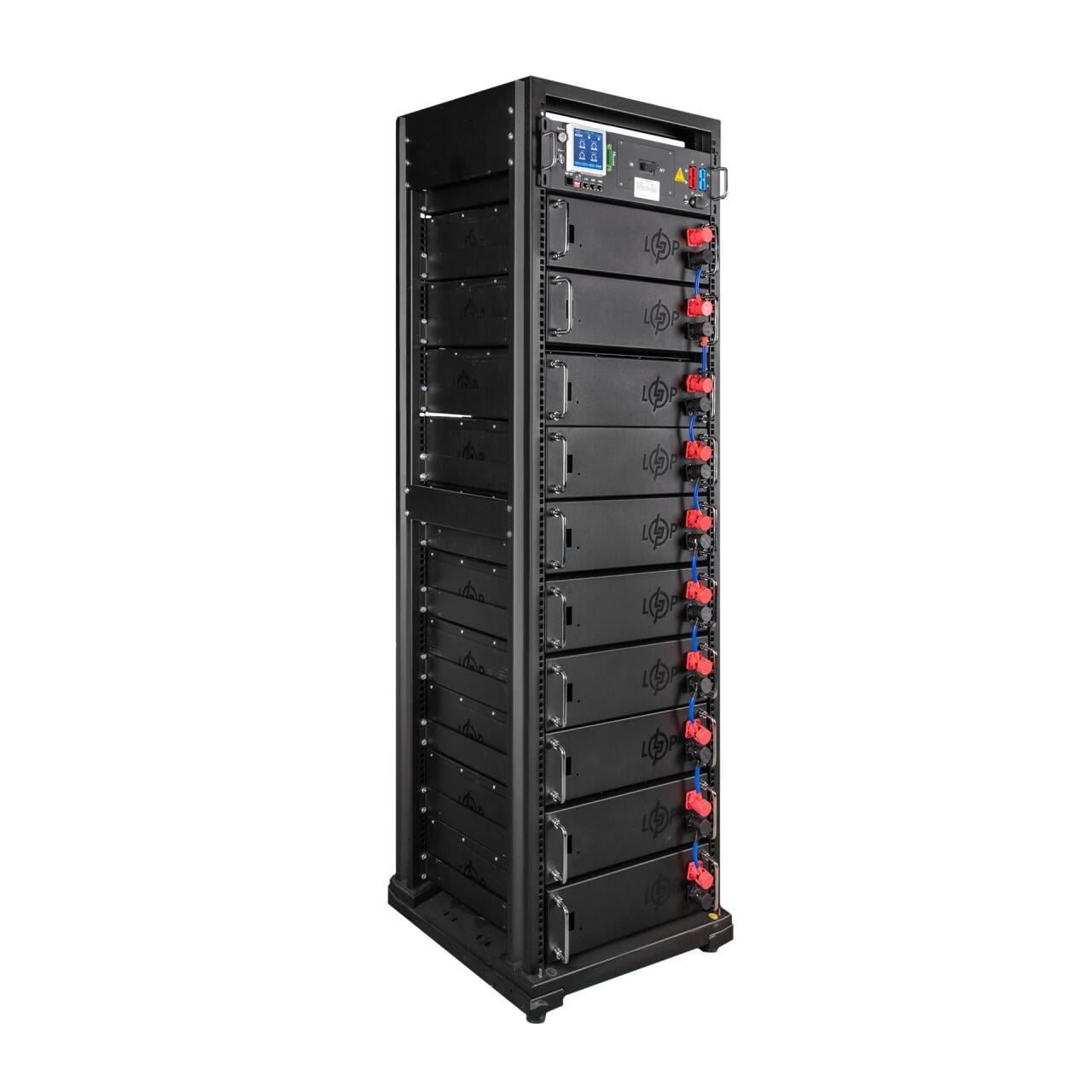 Аккумулятор LP LiFePO4 Battery HVM 512V 100Ah 51200 Wh BMS 125А AB Lrack Black