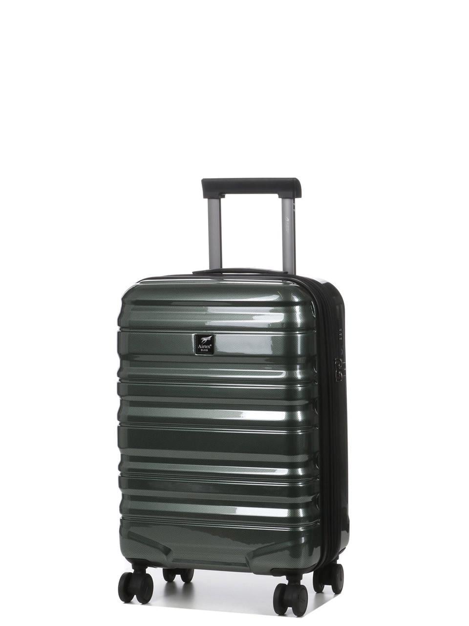 Чемодан Airtex ручная кладь поликарбонат S 55х36х20 см 35 л 2,4 кг Зеленый Чемодан Airtex ручная кладь поликарбонат S 55х36х20 см 35 л 2,4 кг Зеленый