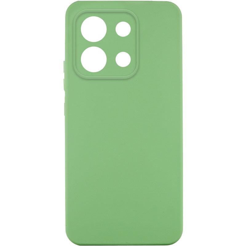 Протиударний чохол Silicone Cover Lakshmi Full Camera (A) для Xiaomi Poco X6 Pro Зелений / Pistachio