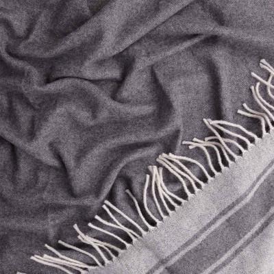 Плед Wool Mix 140х180 см Серый - фото 2