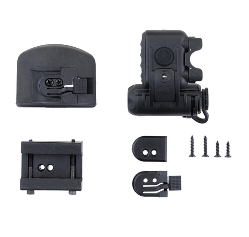 Фонарик для шлема Helmet Light GEN2 белый/красный и ИК светодиоды (857) - фото 2 Фонарик для шлема Helmet Light GEN2 белый/красный и ИК светодиоды (857) - фото 2