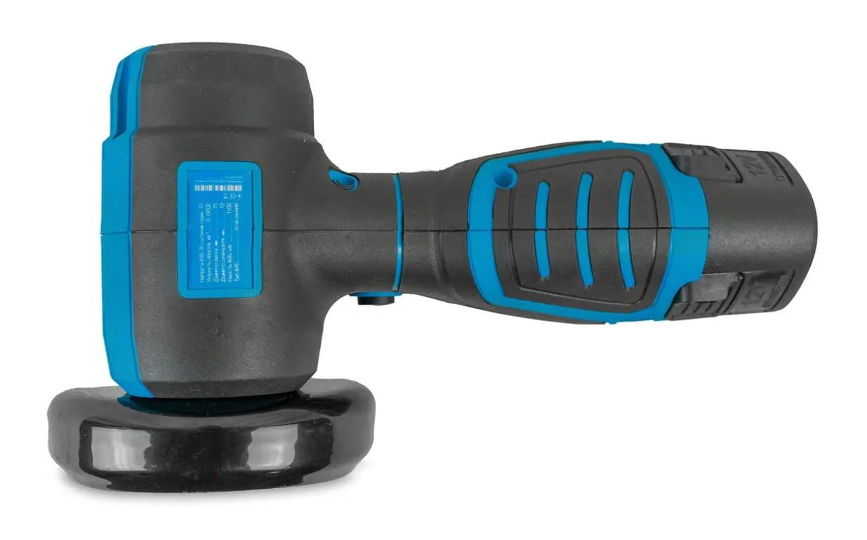 Акумуляторна кутова міні-шліфмашина KRAISSMANN 751 AWS 12/2 12 В/75 мм диск/ 2 АКБ - фото 6