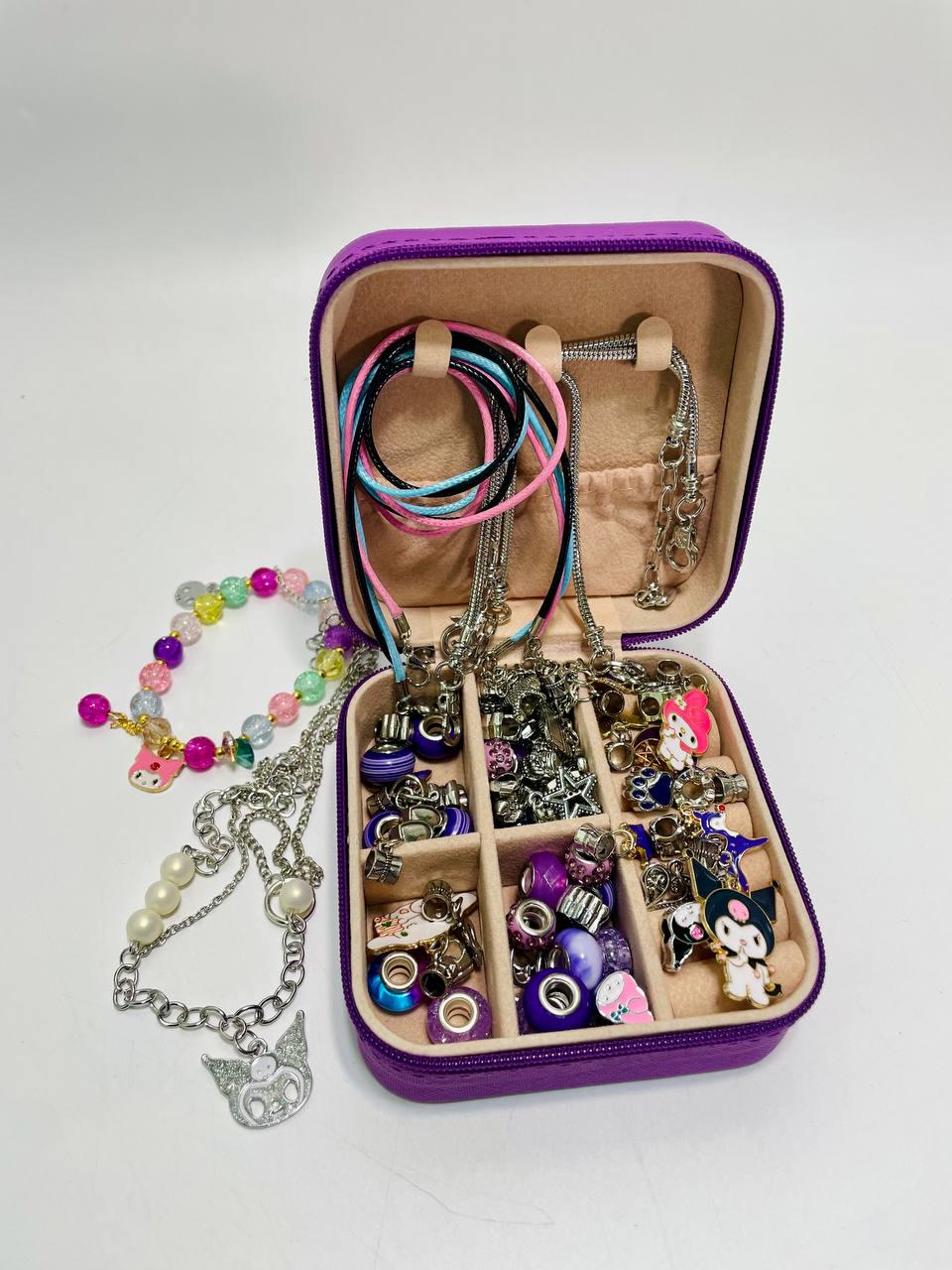 Набор для создания украшений/основы для браслетов и ожерелья/чармы/бусины/подвески/чехол для украшений - фото 4 Набор для создания украшений/основы для браслетов и ожерелья/чармы/бусины/подвески/чехол для украшений - фото 4