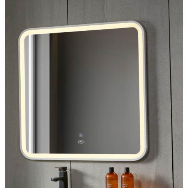 Зеркало квадратное для ванной комнаты Insana с LED-подсветкой 282W 70х70 см (А0053338)