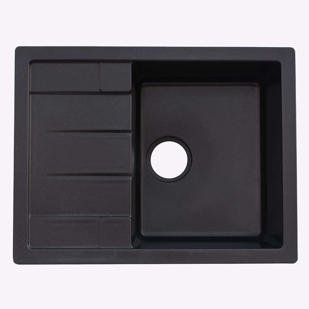 Мойка кухонная Platinum Intenso 6550S Черный (23212)